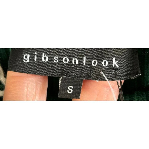 Gibsonlook Womens Pullover Long Sleeve Classic Turtleneck Sweater Green Sz S - Picture 7 of 7